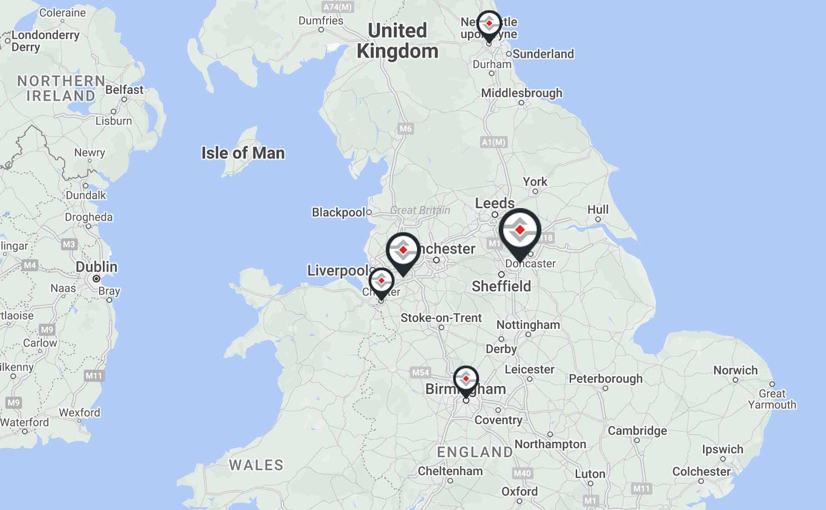 Constant locations